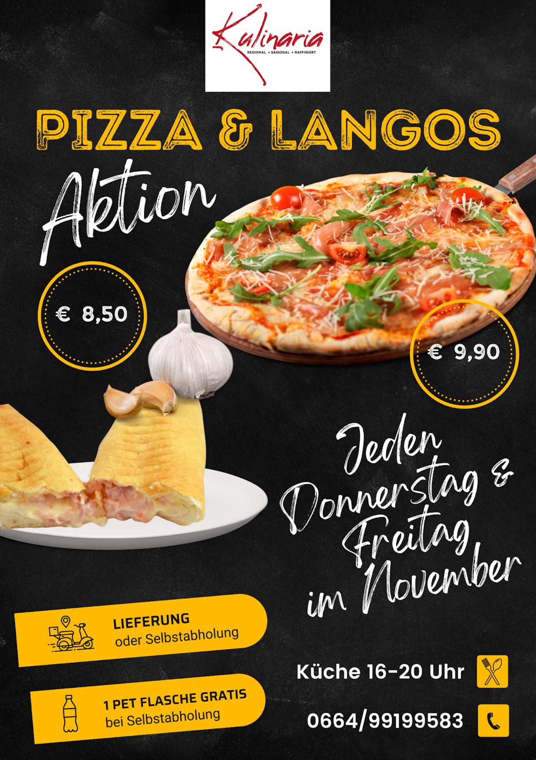 Pizza-Langos